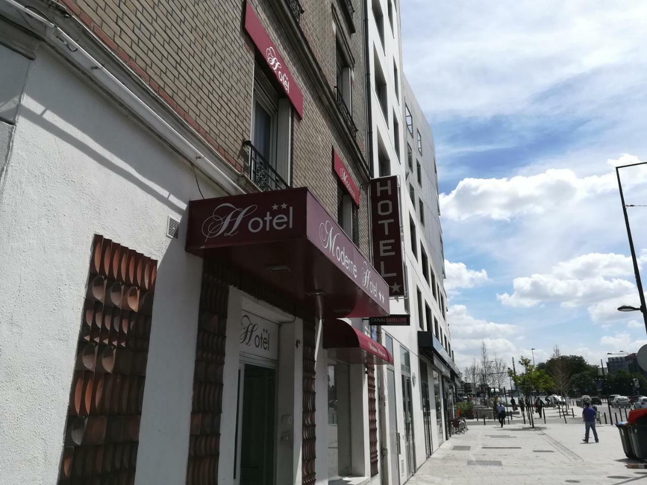 Hotel Moderne Saint-Denis  Bagian luar foto